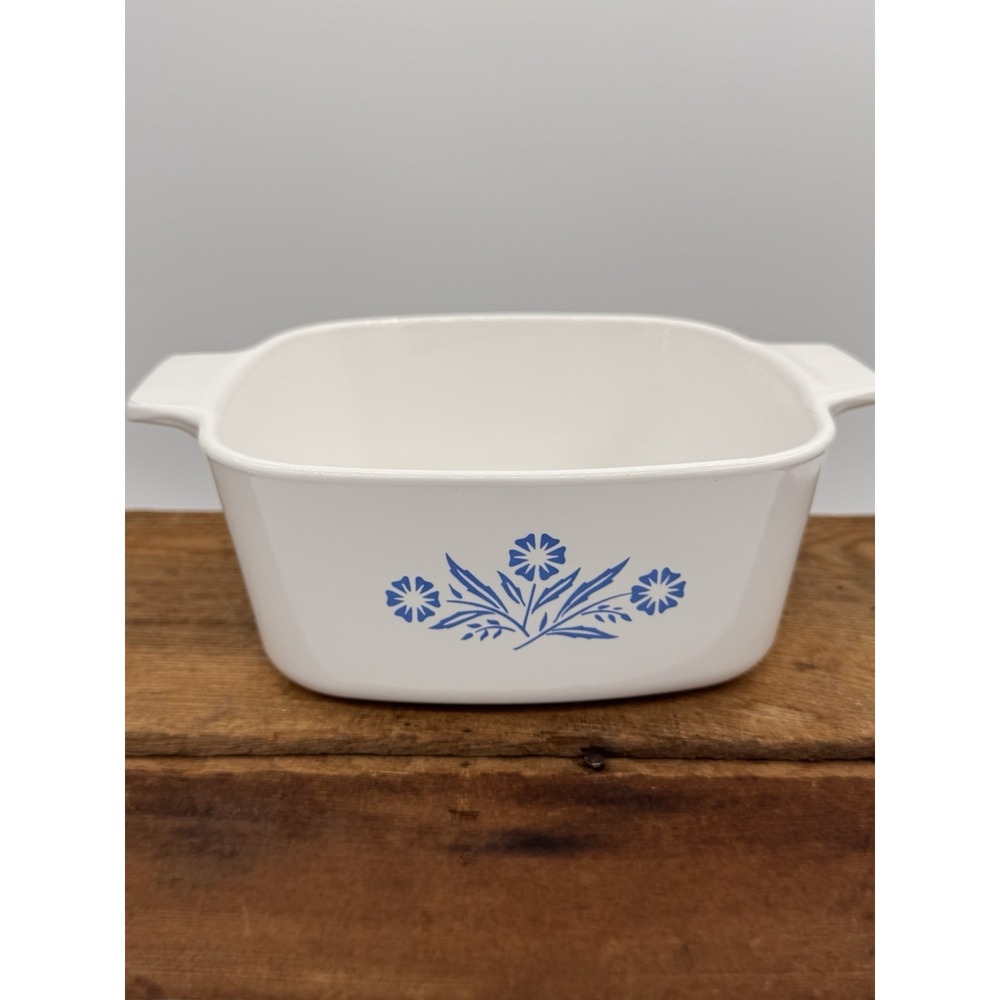 Corning Ware Blue Cornflower 1.5 Qt A-1 1/2-B‎ Dish Vintage Bakeware